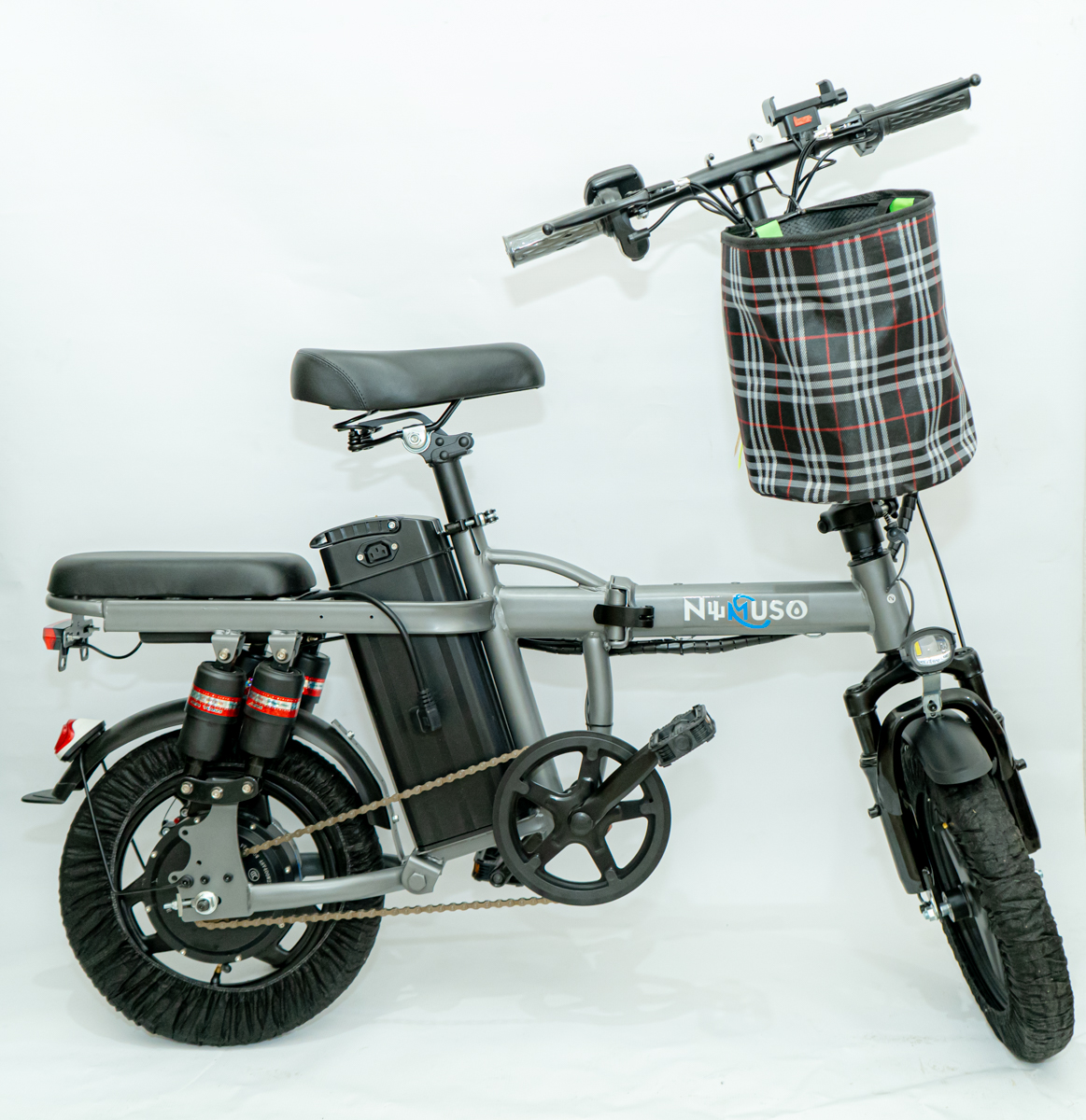 Bicicleta Eléctrica Plegable S8 Pro 50km/h 2 Personas Digita