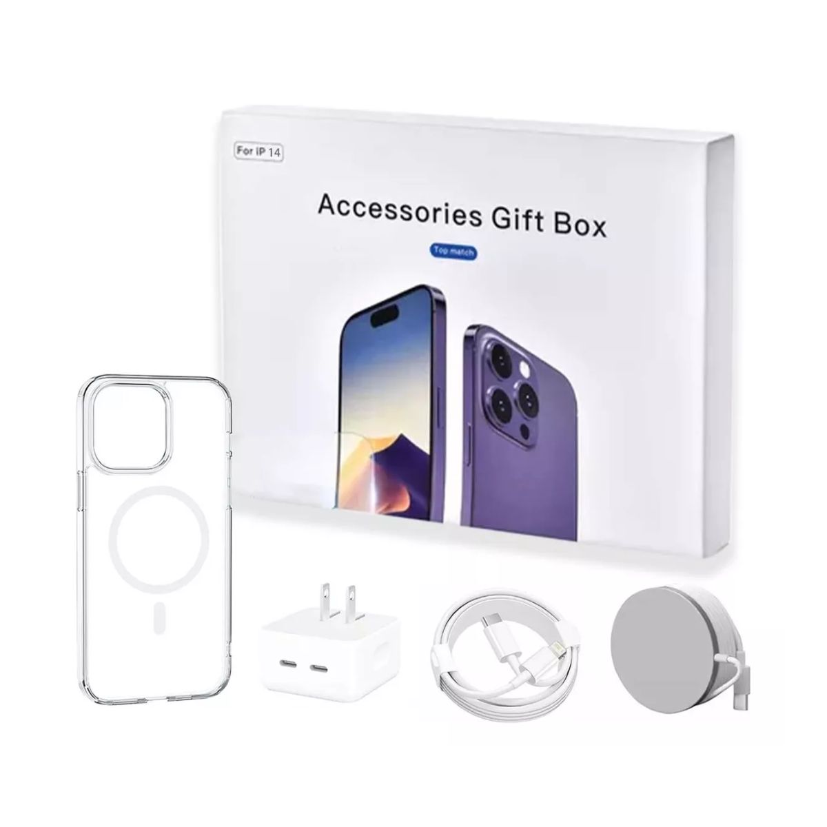 Cargador/magnético Cable De Carga Funda De iPhone 14 Pro Max