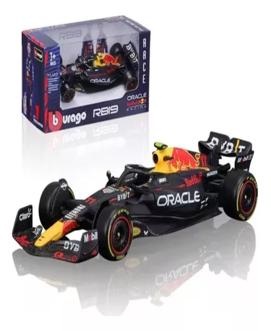 Bburgao Rb19 Redbull Racing Checo Perez Fórmula Edición 1/43
