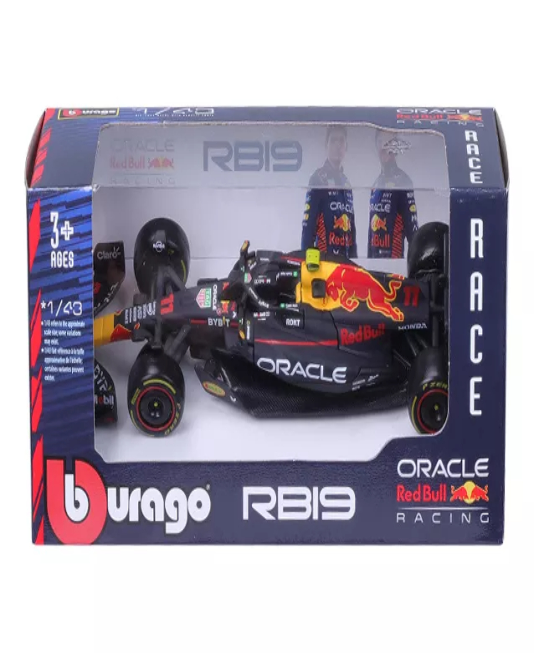Bburgao Rb19 Redbull Racing Checo Perez Fórmula Edición 1/43