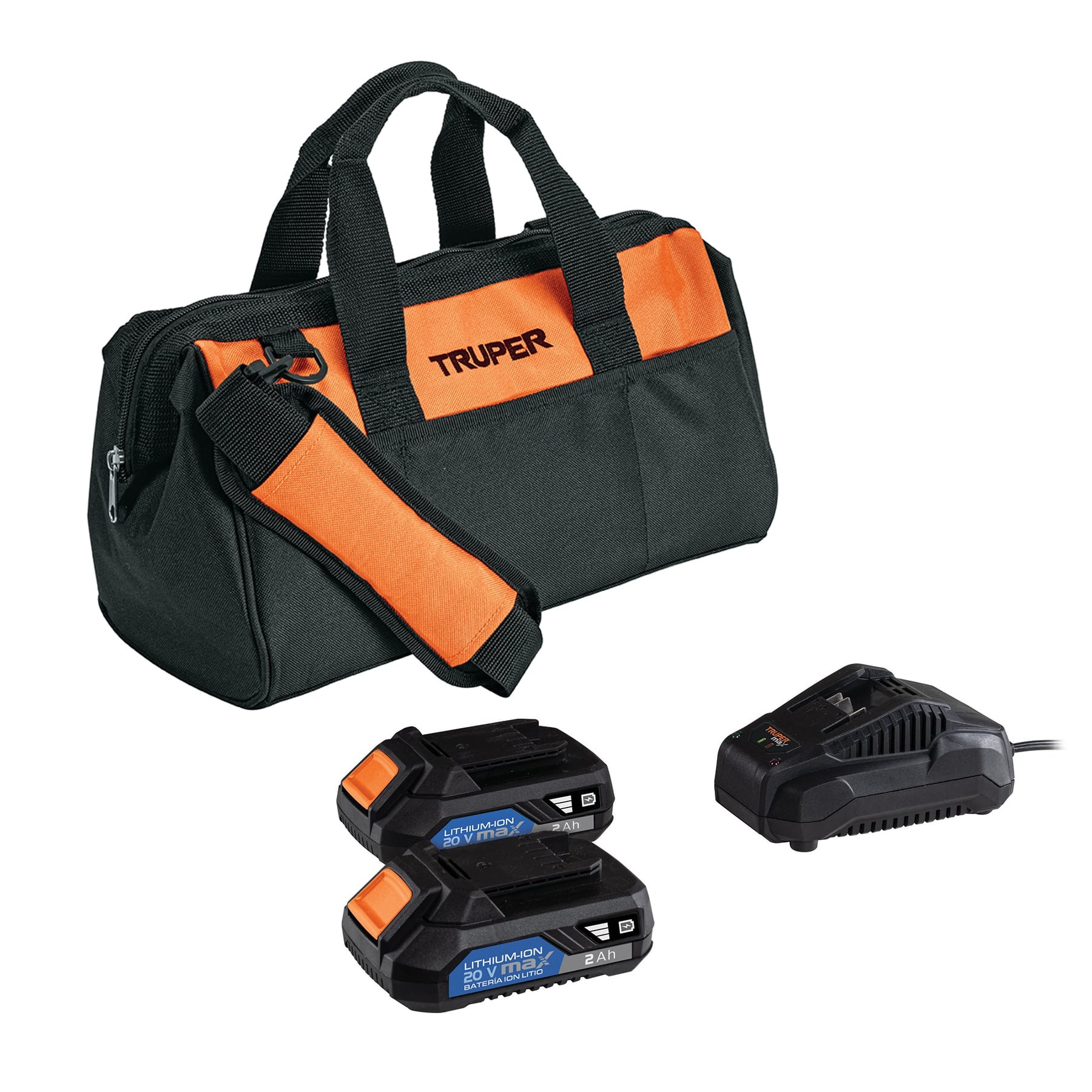 ROTOMARTILLO INALÁMBRICO 1/2", 20V, SIN CARBONES, TRUPER MAX 101453