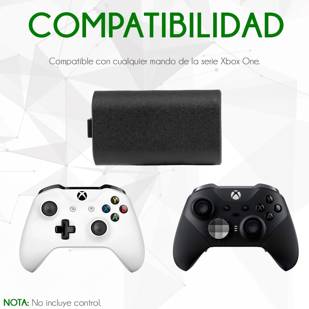 Pila Recargable Para control De Xbox One/X/S 2800 mAh