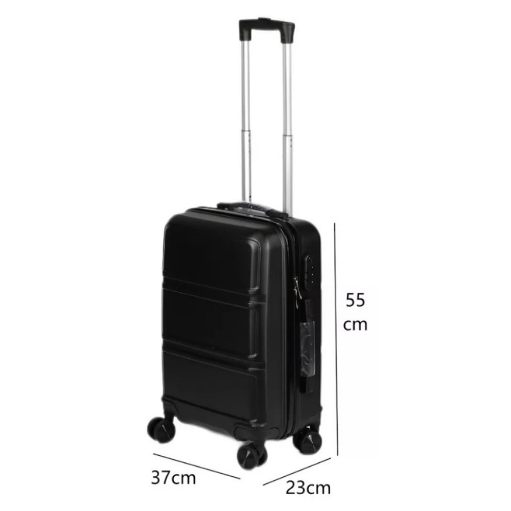 Maleta Mano De Viaje Rigida 20in Cabina Candado 4 Ruedas360