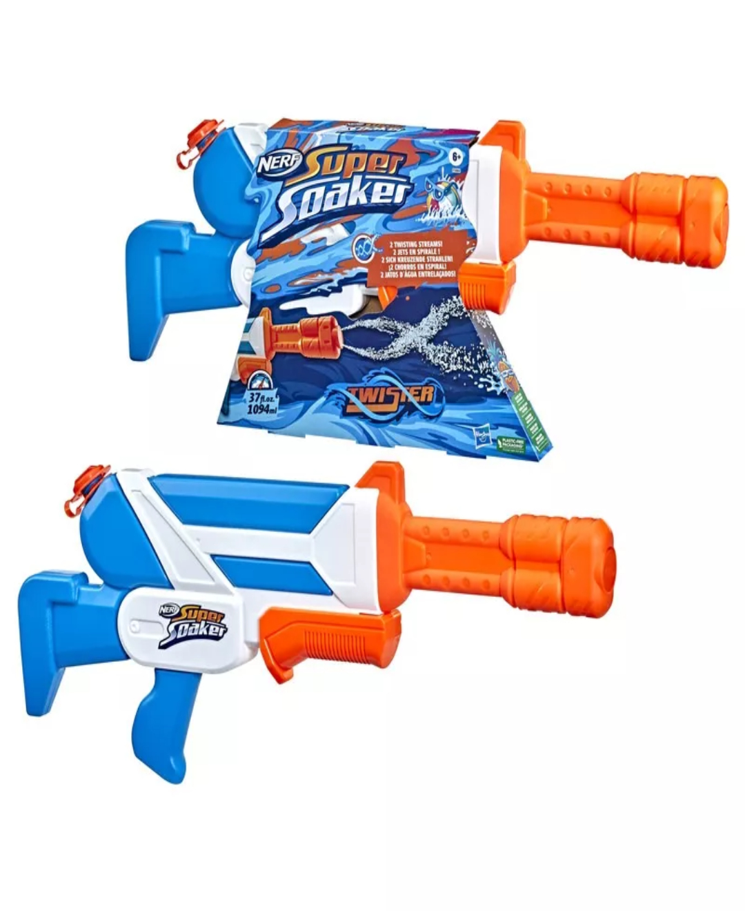Lanzador De Agua Pistola Nerf Super Soaker Twister