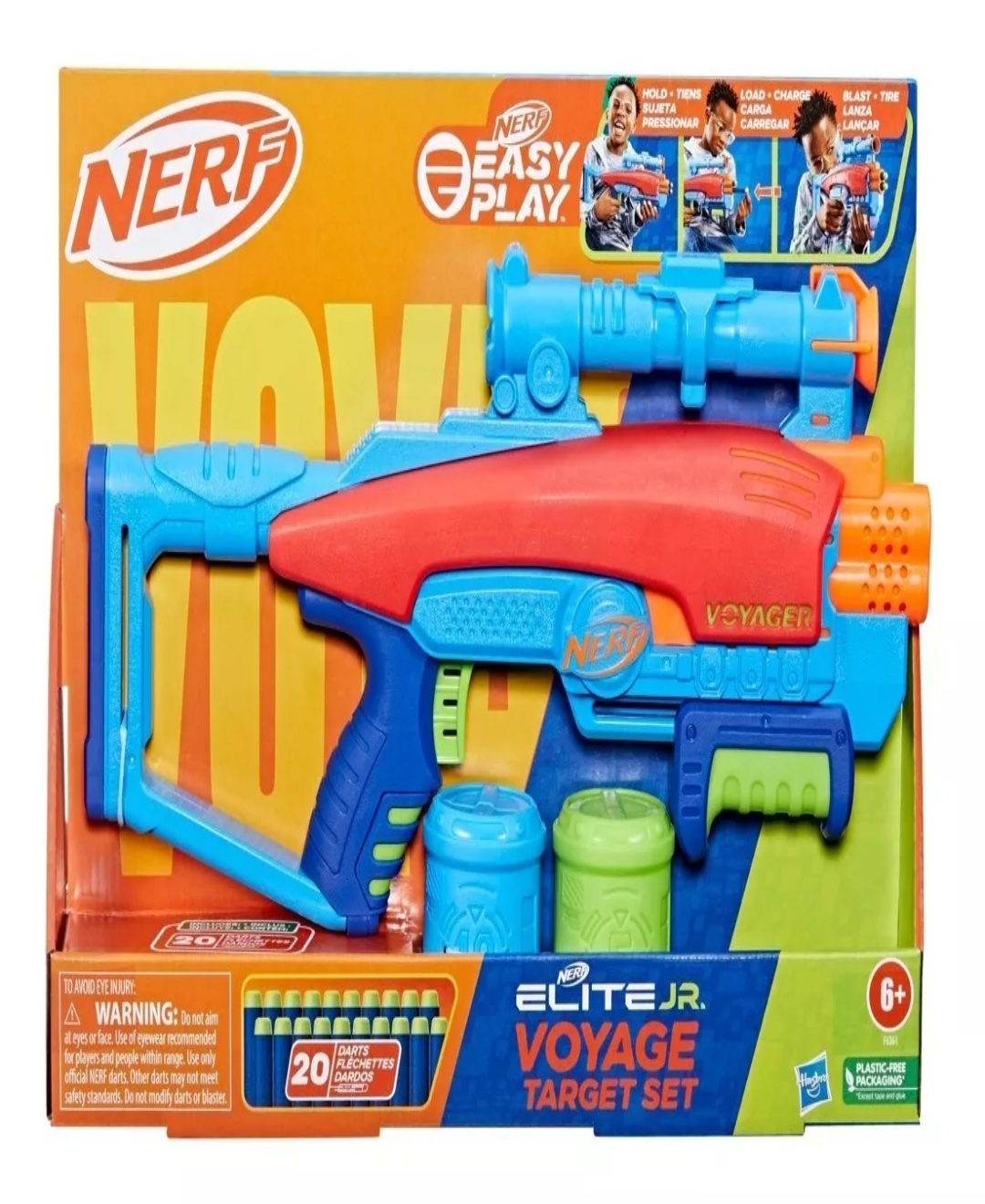 Nerf Elite Junior - Juego De Objetivos Voyage.