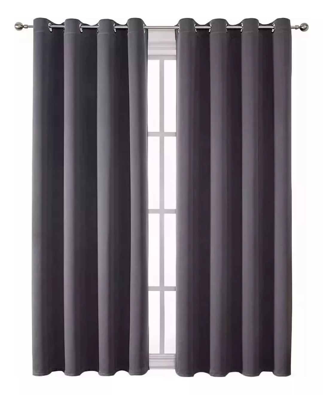 Cortinas Blackout 132x213 Cm Para Ventana Decoracion, 2pzs