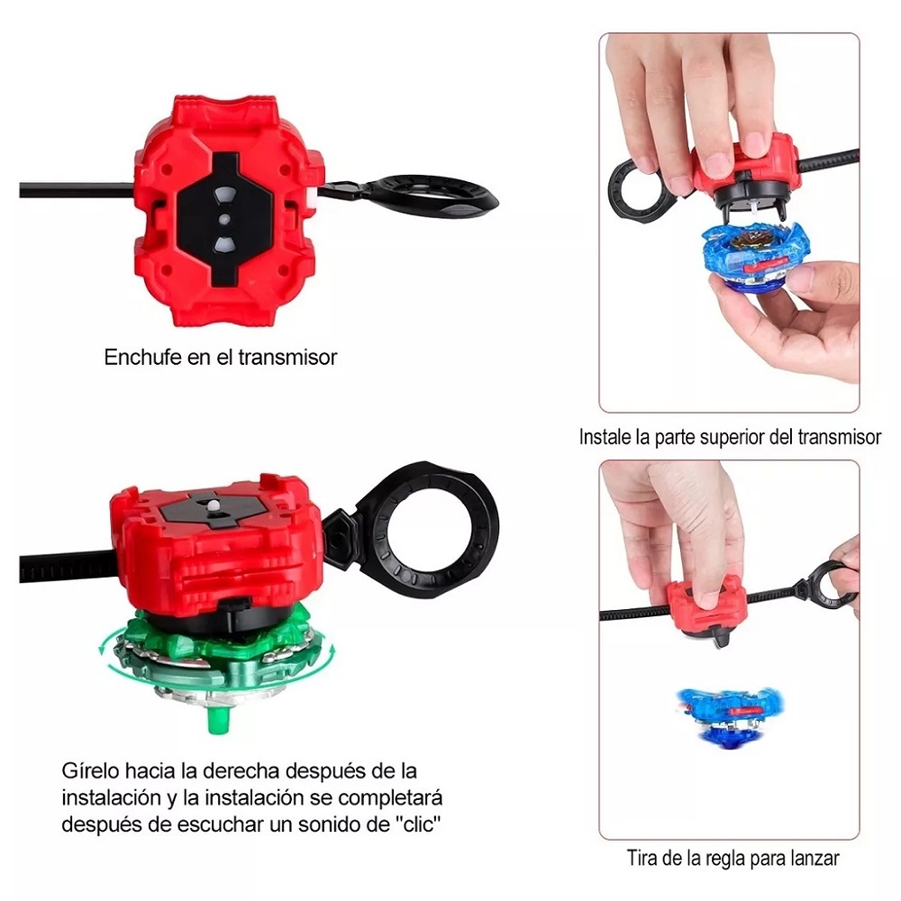 Beyblade Burst Game 12piezas Juguetes De Batalla Trompos