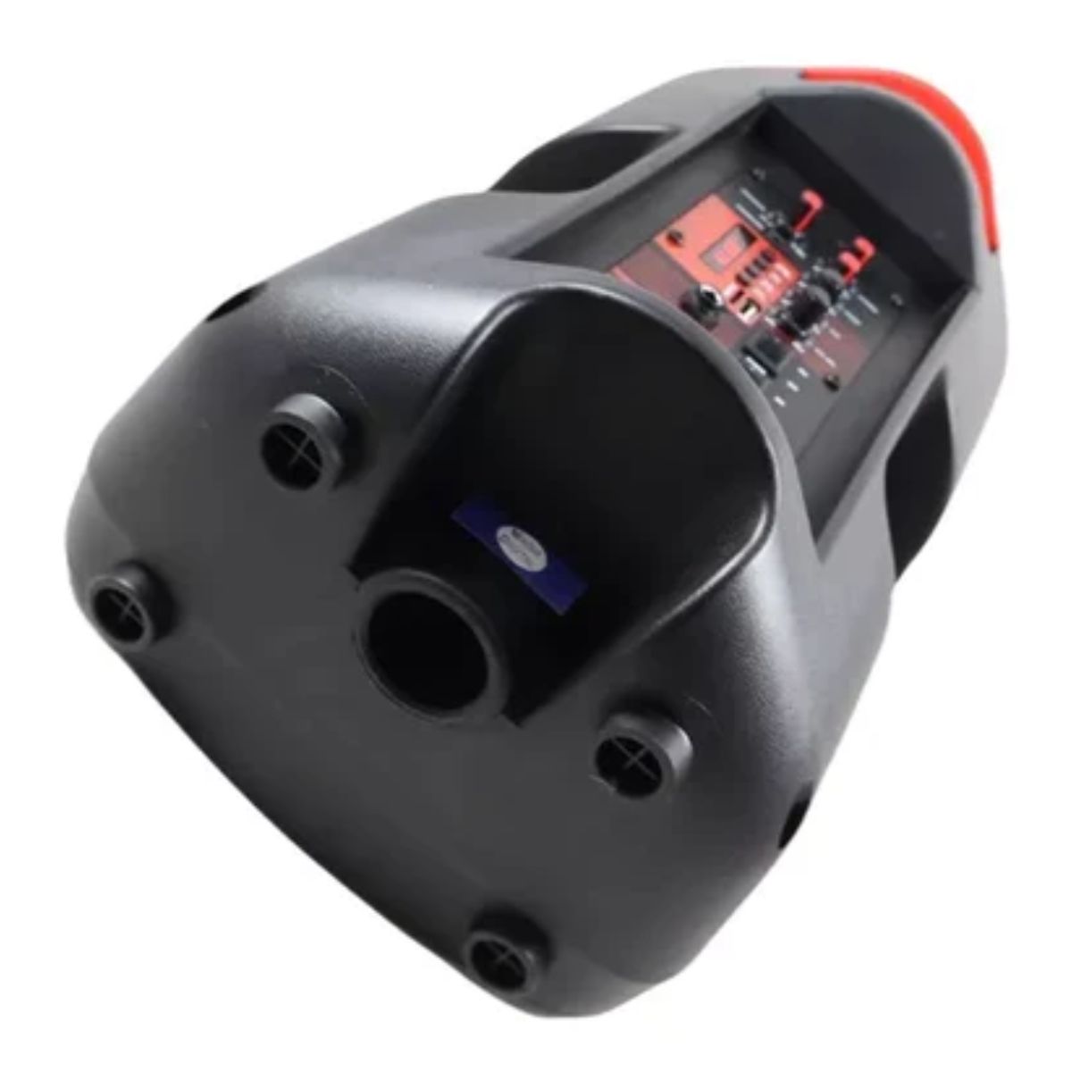 KAISER Baffle Recargable 8" Perillas para Ecualizar Microfono Alambrico Control Remoto y Adaptador