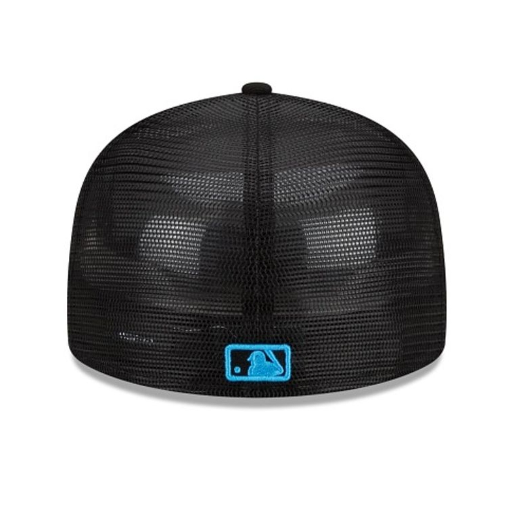 Gorra New Era Florida Marlins Negro de Malla 60228464 De Hombre
