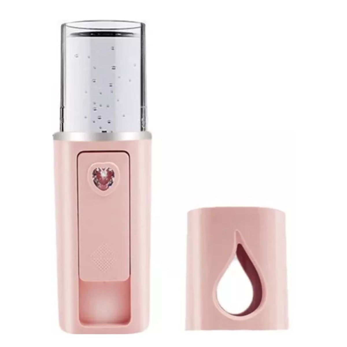 Vaporizador Facial Portátil Extensiones Pestañas ROSA