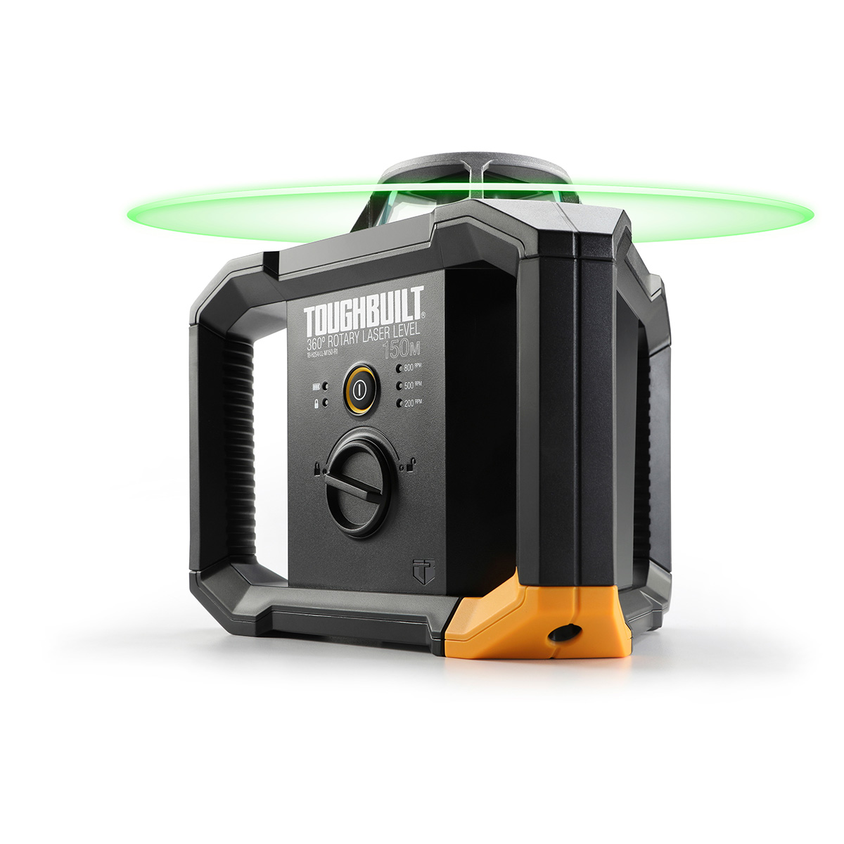 Nivel Láser Rotativo + Receptor Toughbuilt Tb-h2s4-ll-500-r1 con estuche