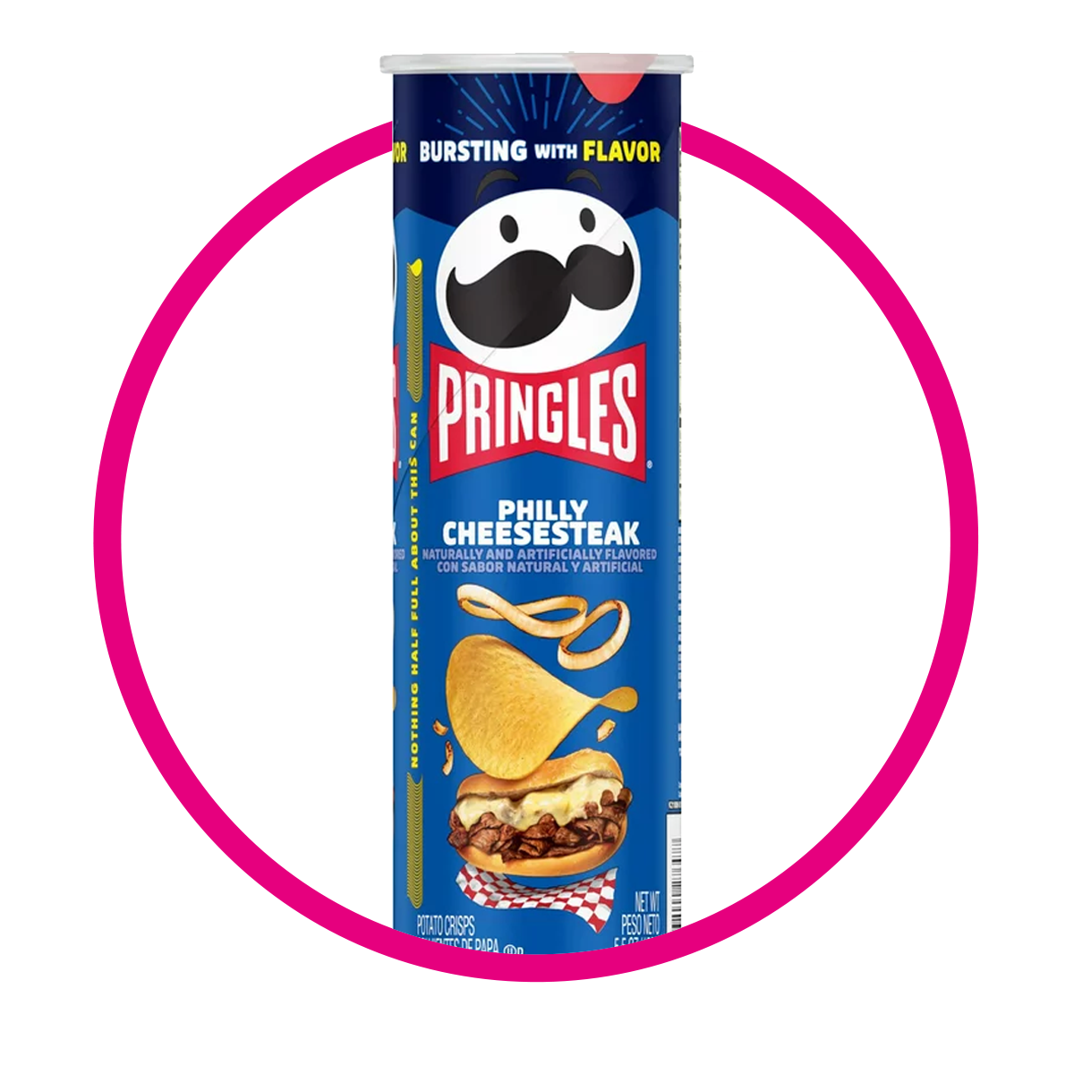 PRINGLES PHILLY CHEESESTEAK LATA 158G