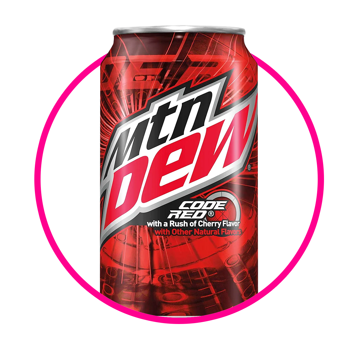 MTN DEW CODE RED LATA 355ML