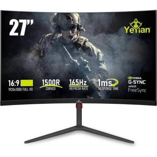 Monitor Gaming Yeyian YMC-70102, 27 Pulgadas, 1920 X 1080 Pixeles 1 Ms