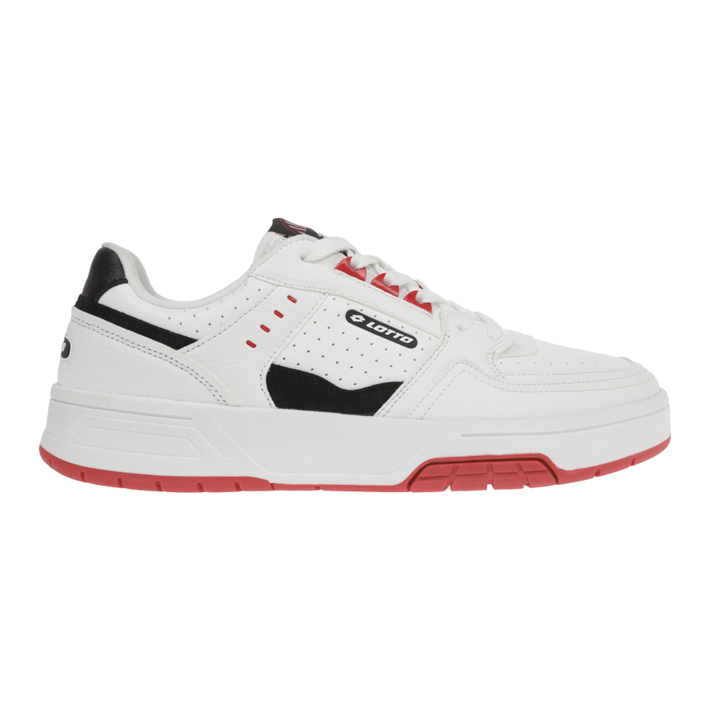 Lotto Logo II Calcetines de Tenis Hombre - Bright White