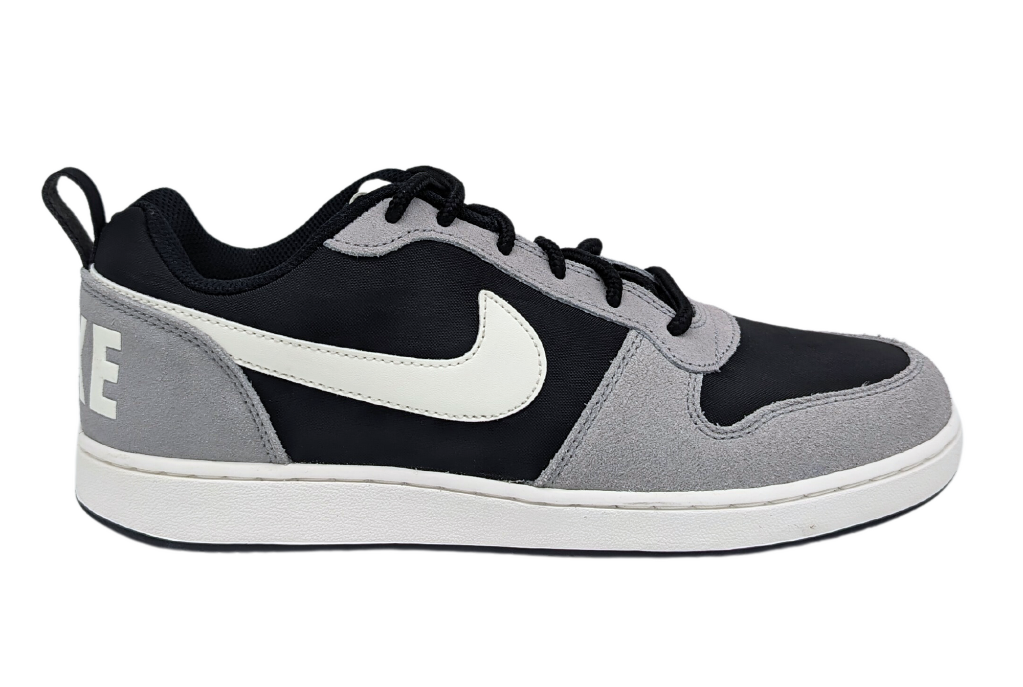 Tenis Nike Court Borough Low Prem Negro-Gris Para Hombre 844881005 