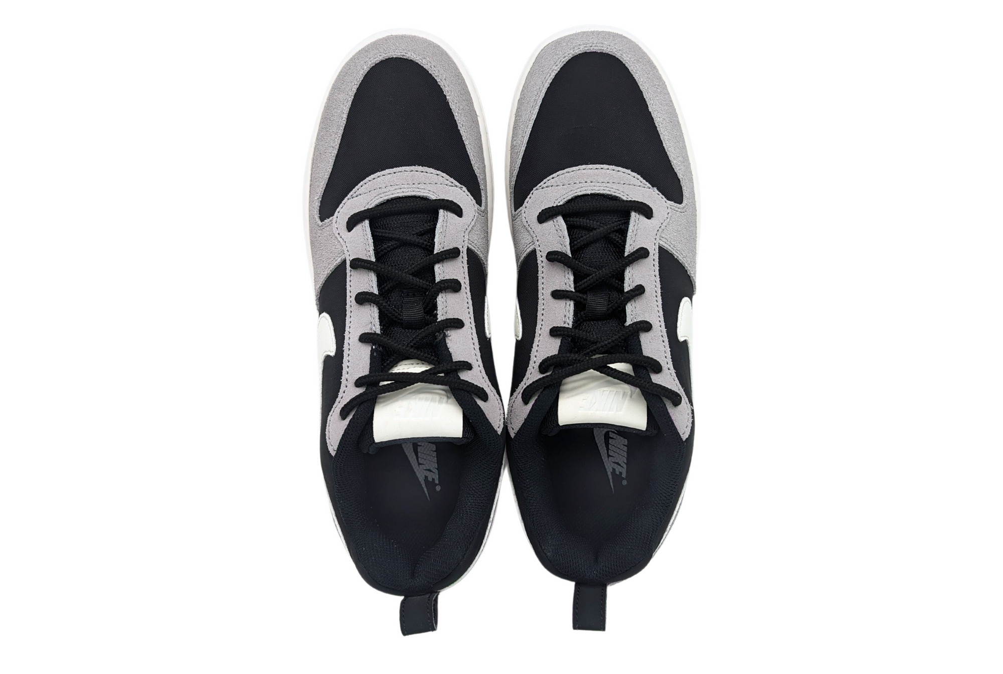 Tenis Nike Court Borough Low Prem Negro-Gris Para Hombre 844881005 