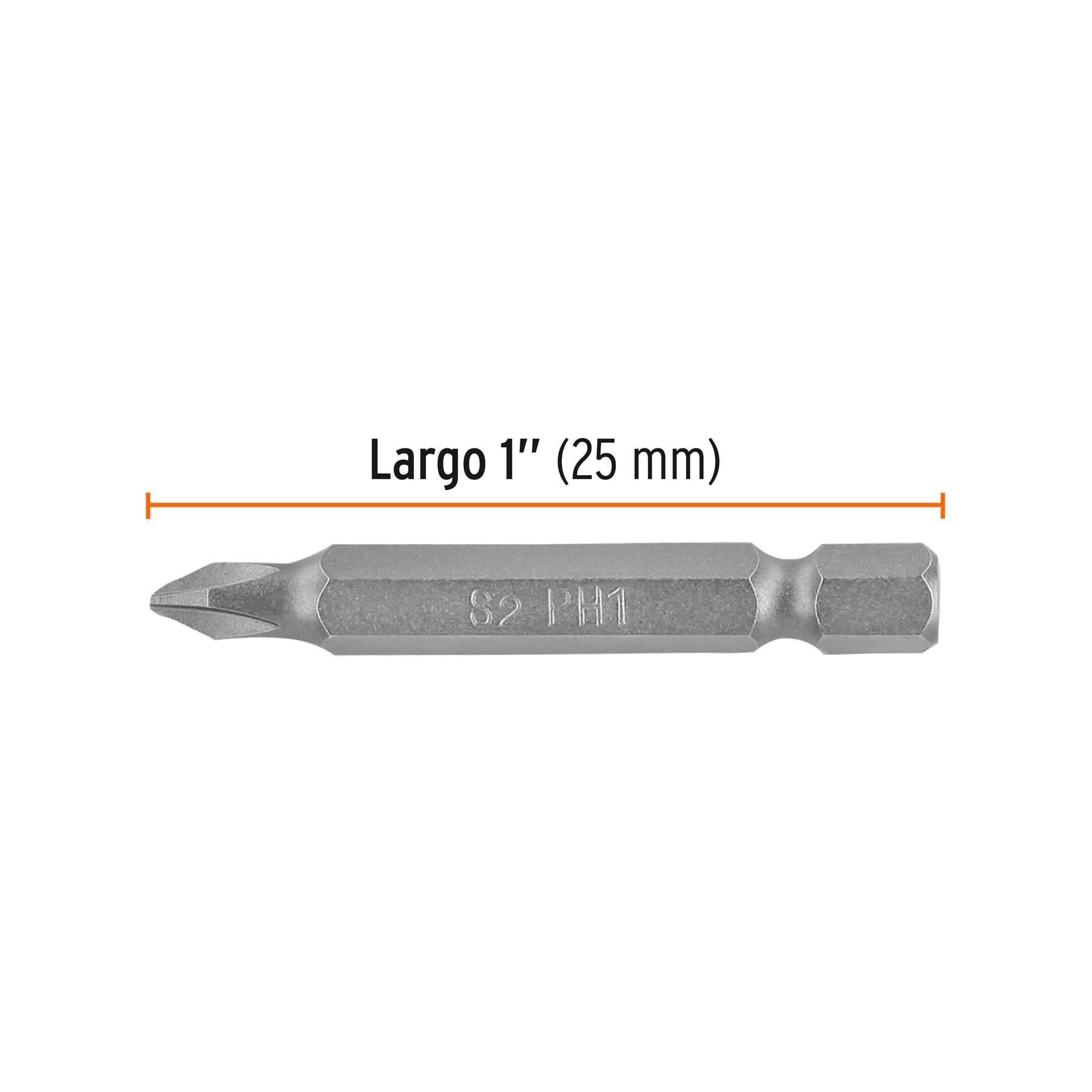 ESTUCHE CON 5 PUNTAS DE CRUZ PH1 LARGO 2", TRUPER EXPERT 12146
