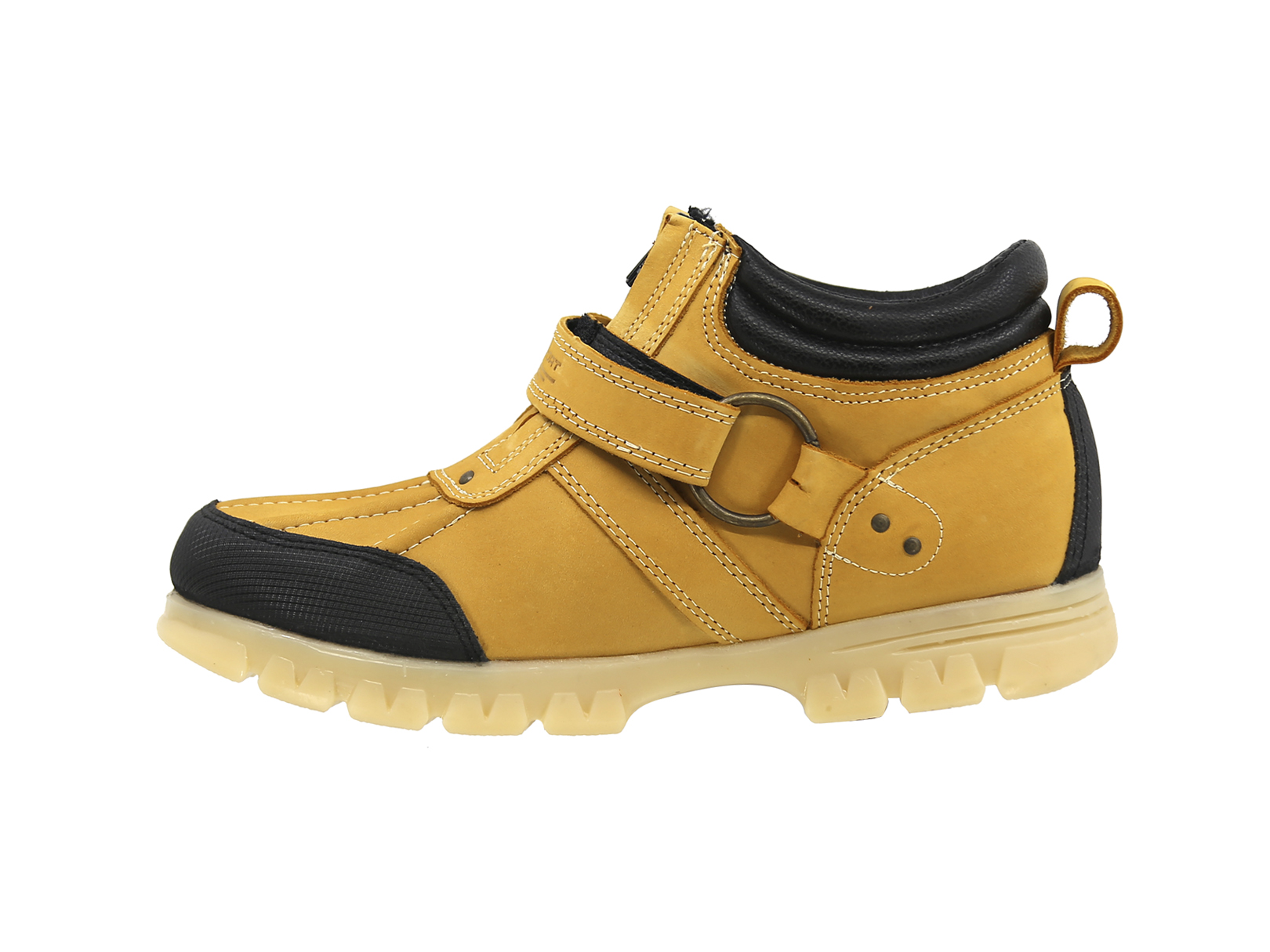 Tenis Urbano Trs Sport 8301 Piel Miel Ambar Para Caballero