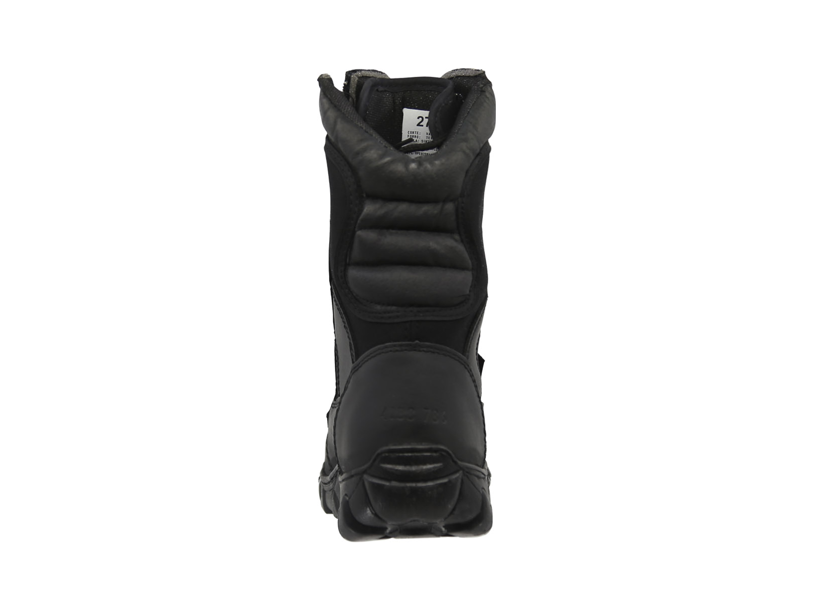 Bota de Tactica New Trs 600 Piel Napa Negro Casco Poliamida Para Caballero