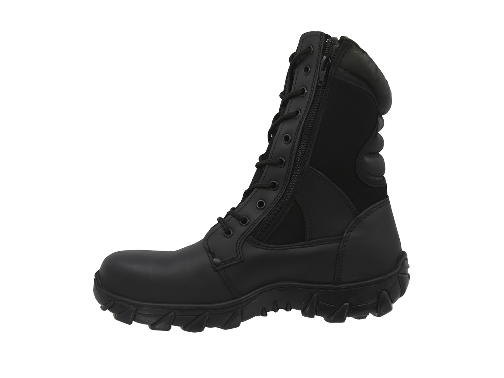 Bota de Tactica New Trs 600 Piel Napa Negro Casco Poliamida Para Caballero
