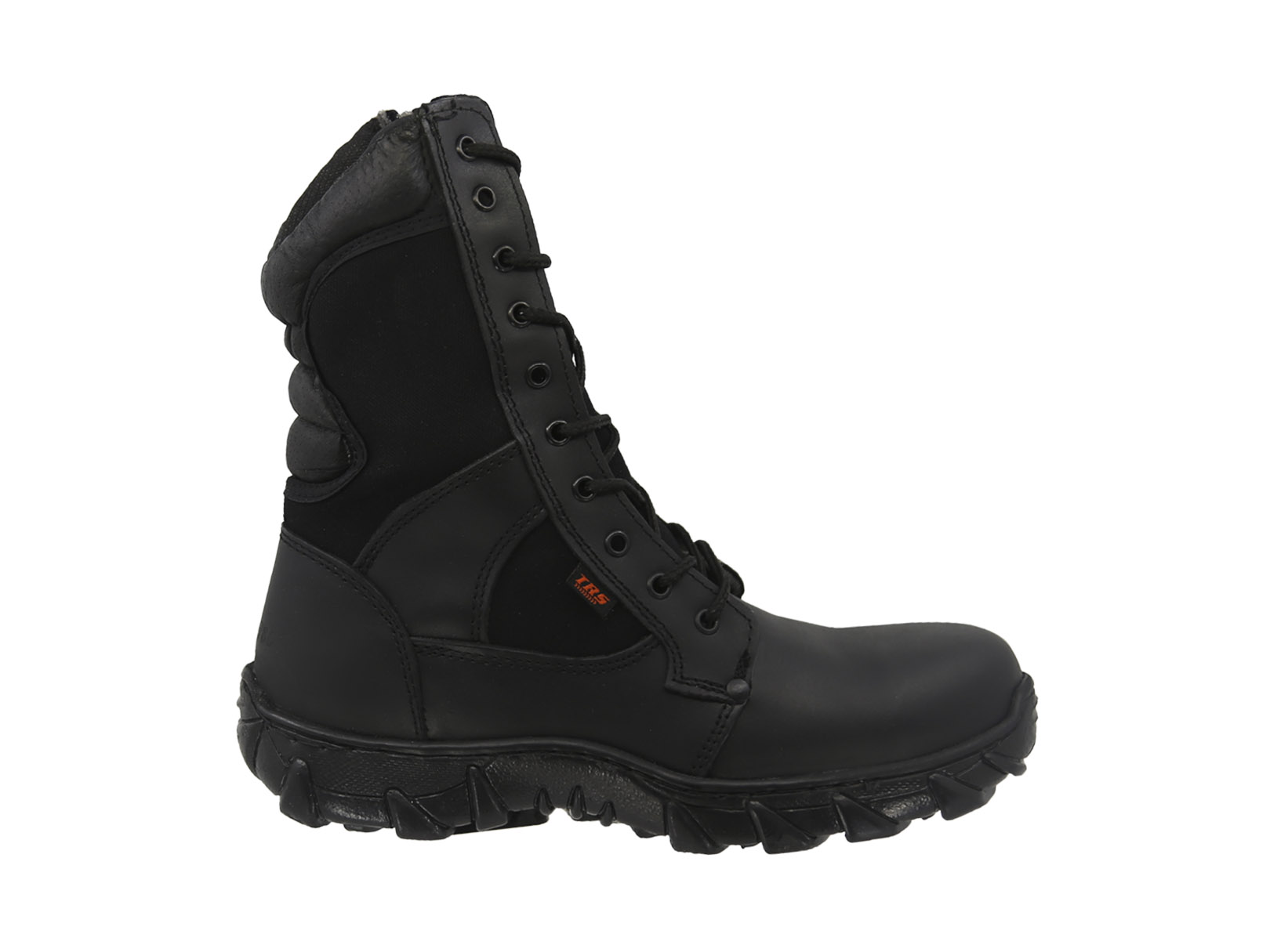Bota de Tactica New Trs 600 Piel Napa Negro Casco Poliamida Para Caballero