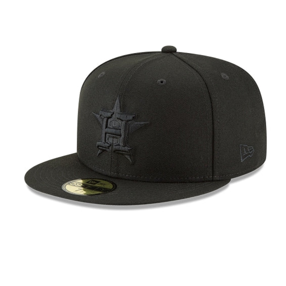 Gorra New Era Houston Astros Negra Cerrada 59Fifty 11591155