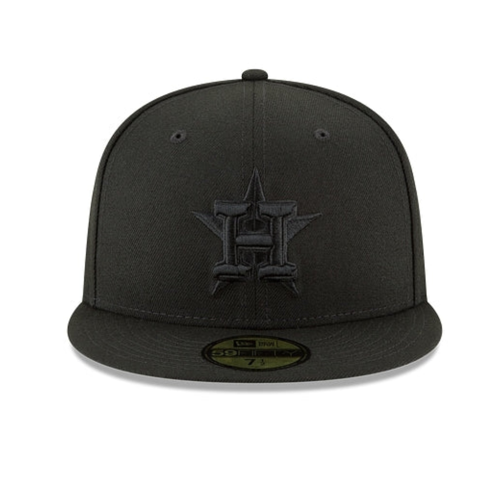 Gorra New Era Houston Astros Negra Cerrada 59Fifty 11591155