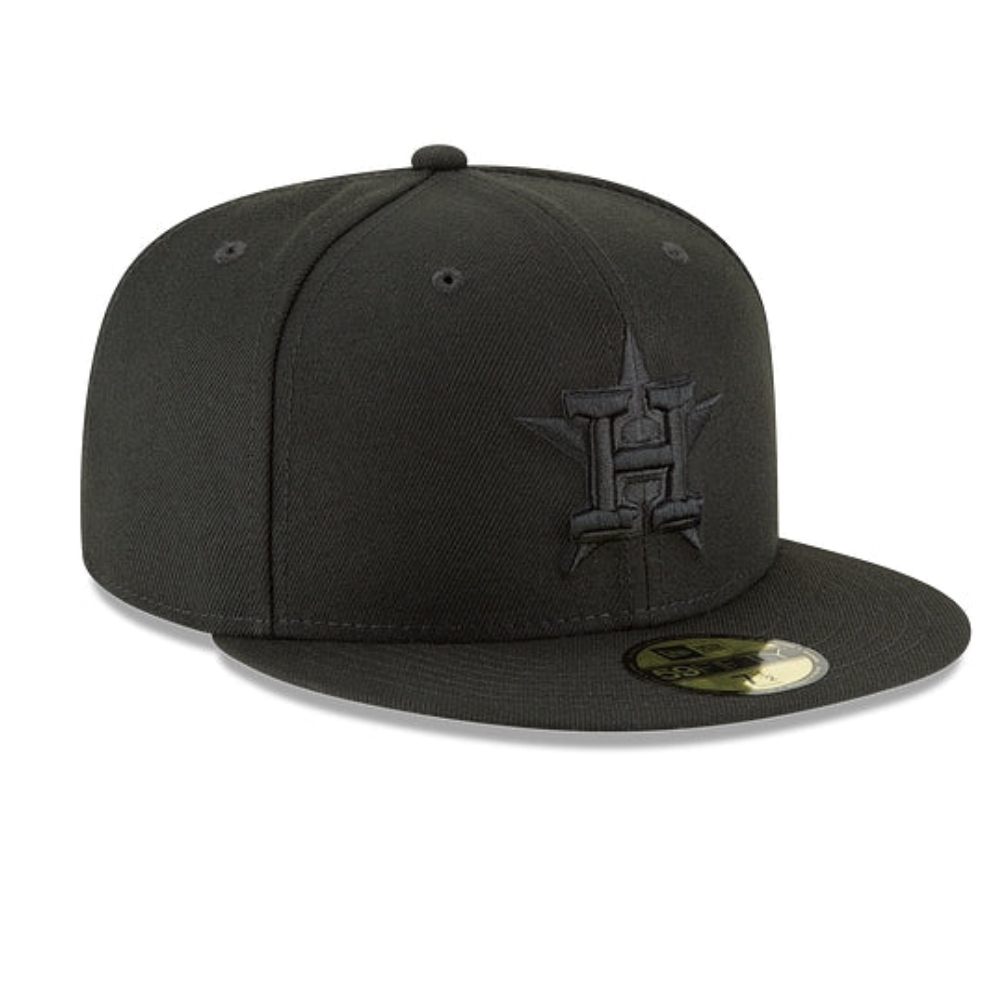 Gorra New Era Houston Astros Negra Cerrada 59Fifty 11591155
