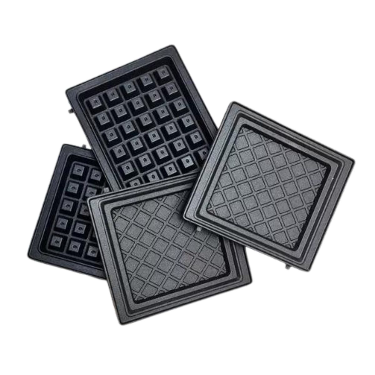 LB Sandwichera y Waflera de Parrilla Intercambiable LB - S314 Blanco