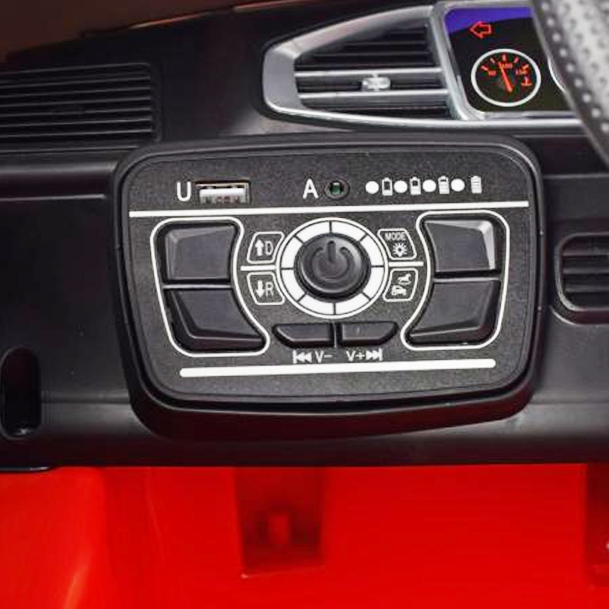 Carro Montable Electrico 12V Tipo Porsche Cayenne 118 Rojo