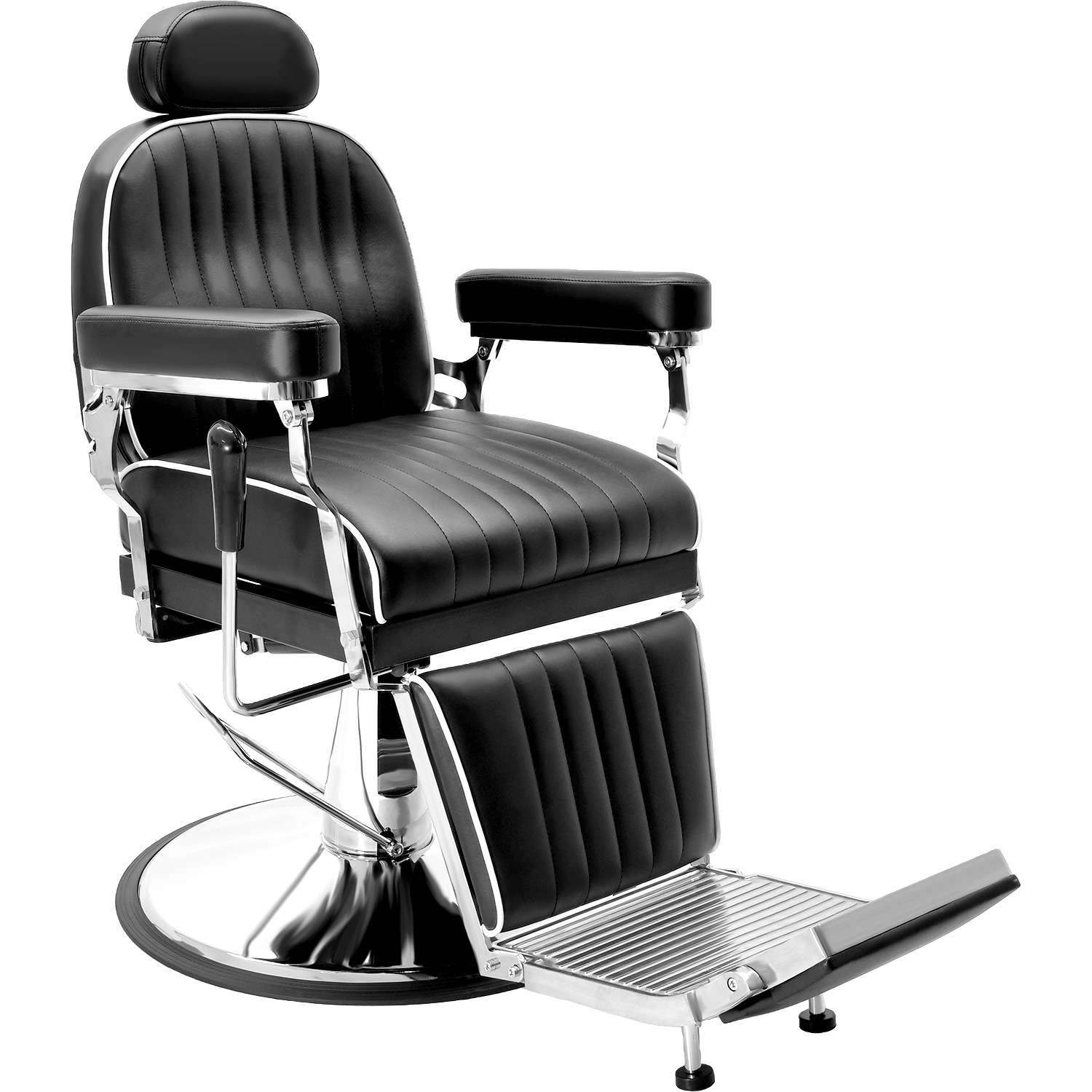 Sillon Silla Barberia Estetica Respaldo Ajustable Neumatica