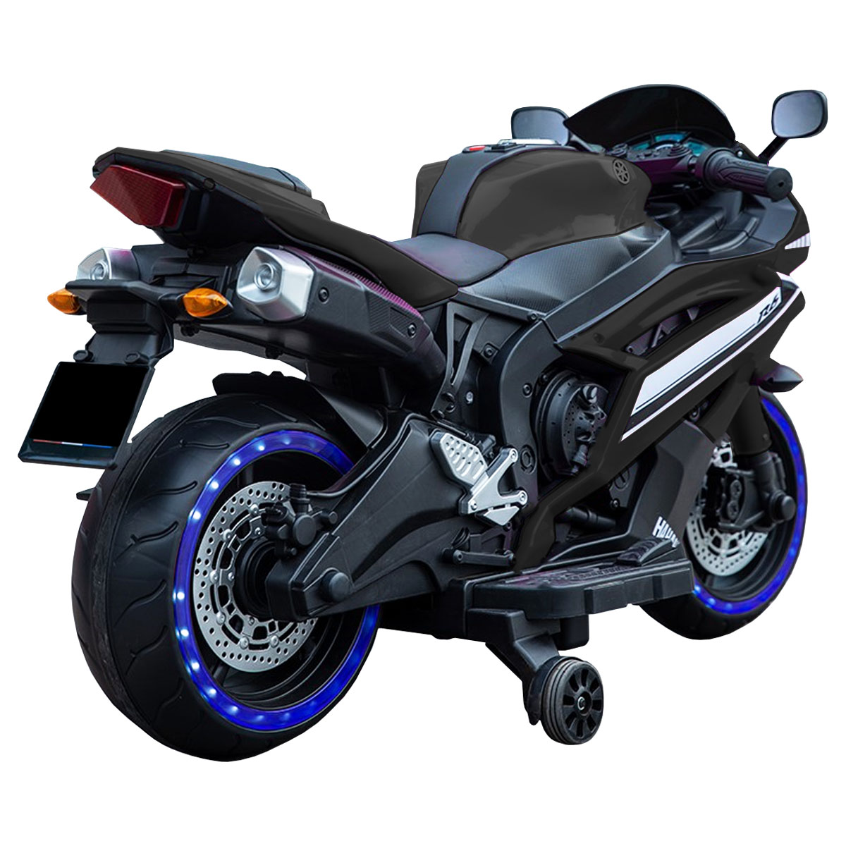 Moto Deportiva Electrica R6 Montable 12V A-666 Negro