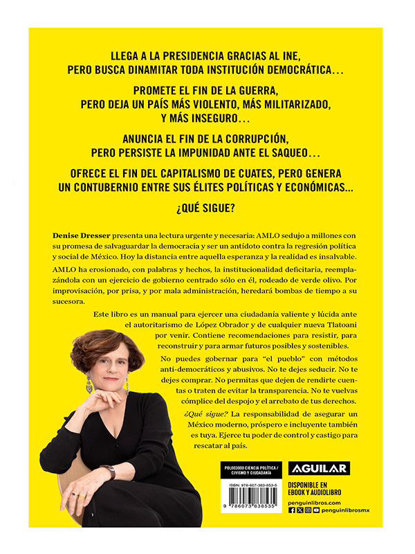 ¿Qué sigue? Autor Denise Dresser