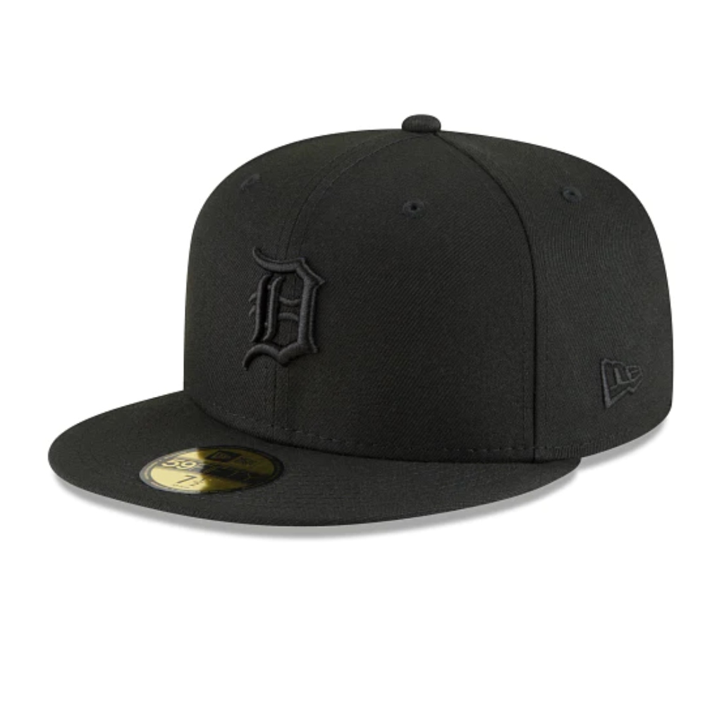 Gorra New Era 59Fifty Detroit Tigers Negro Cerrada 60230448