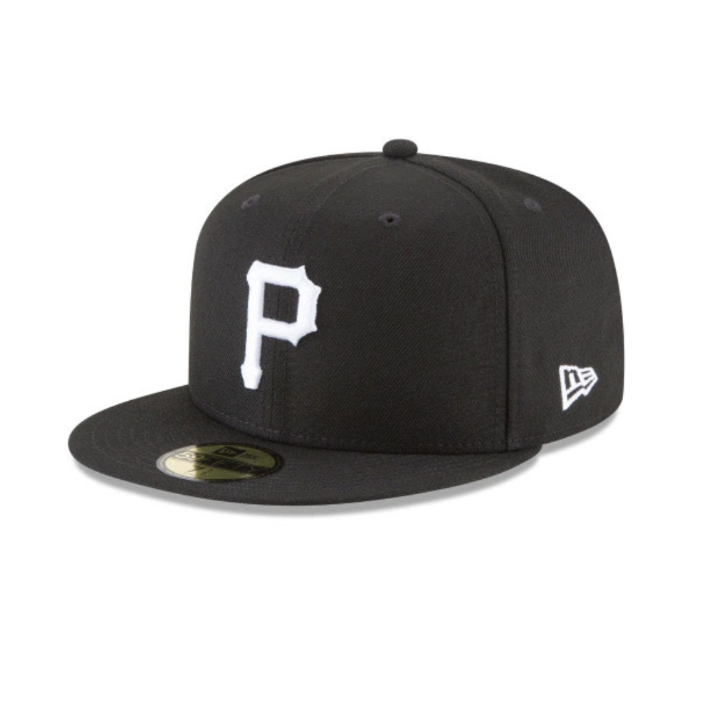Gorra New Era 59Fifty Pittsburg Pirates Negra de Hombre 11591114