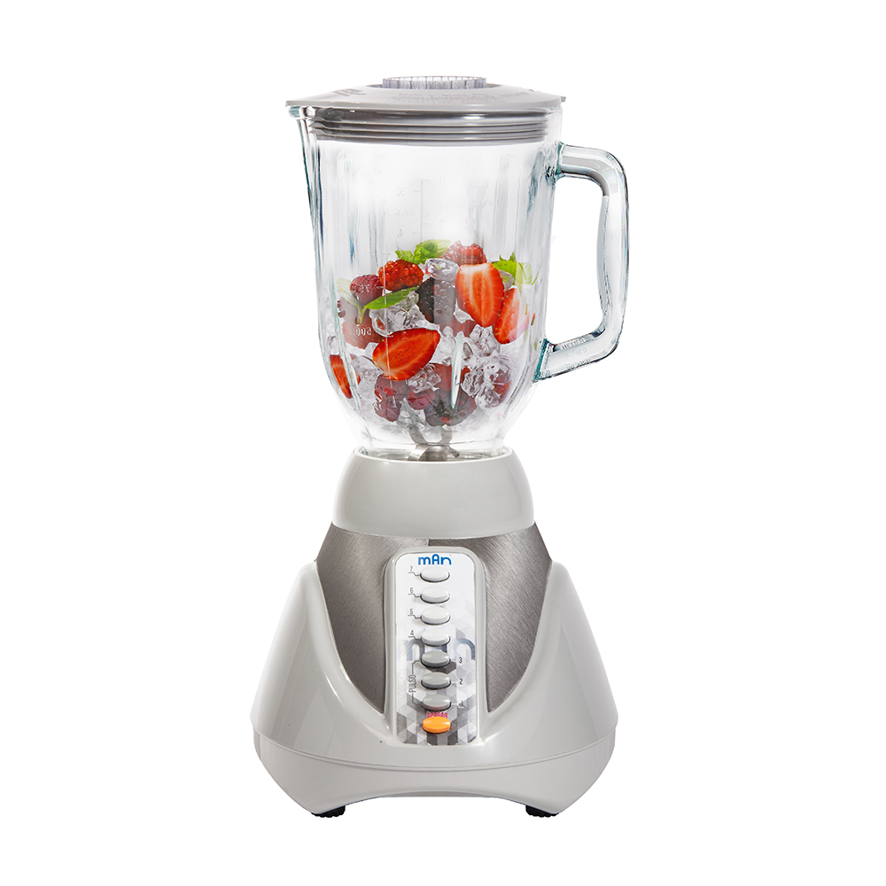 Licuadora Man mod. LP-0807VGR164 vaso vidrio 7vel