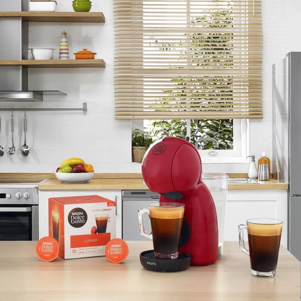 Cafetera Krups Nescafé Dolce gusto KP1A05mx Piccolo roja 