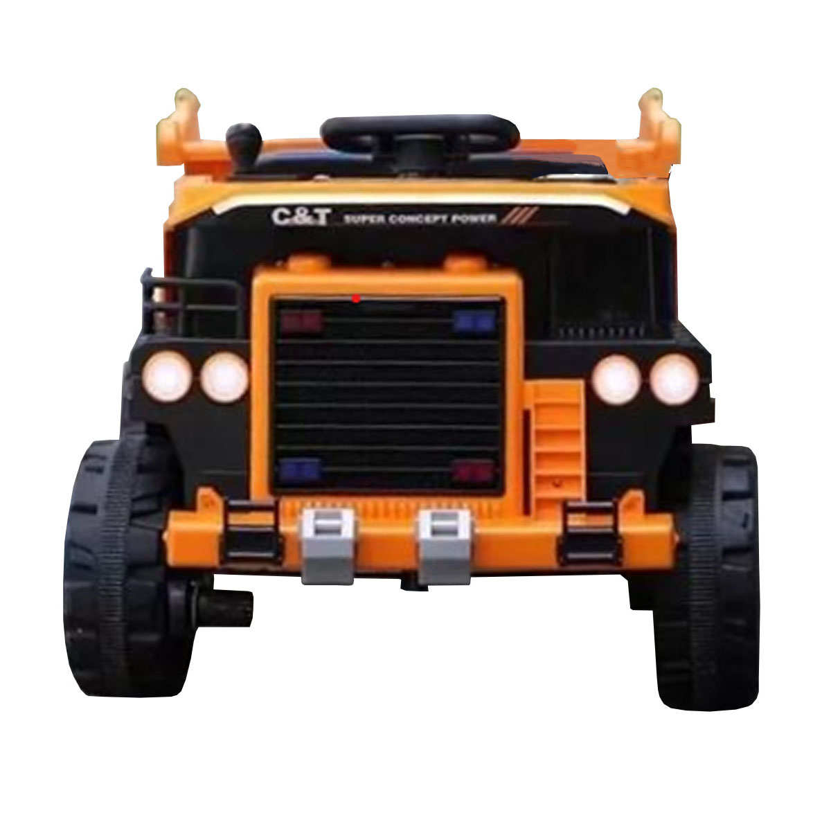 Camion Montable Electrico Volteo 12V BDQ-818 Naranja