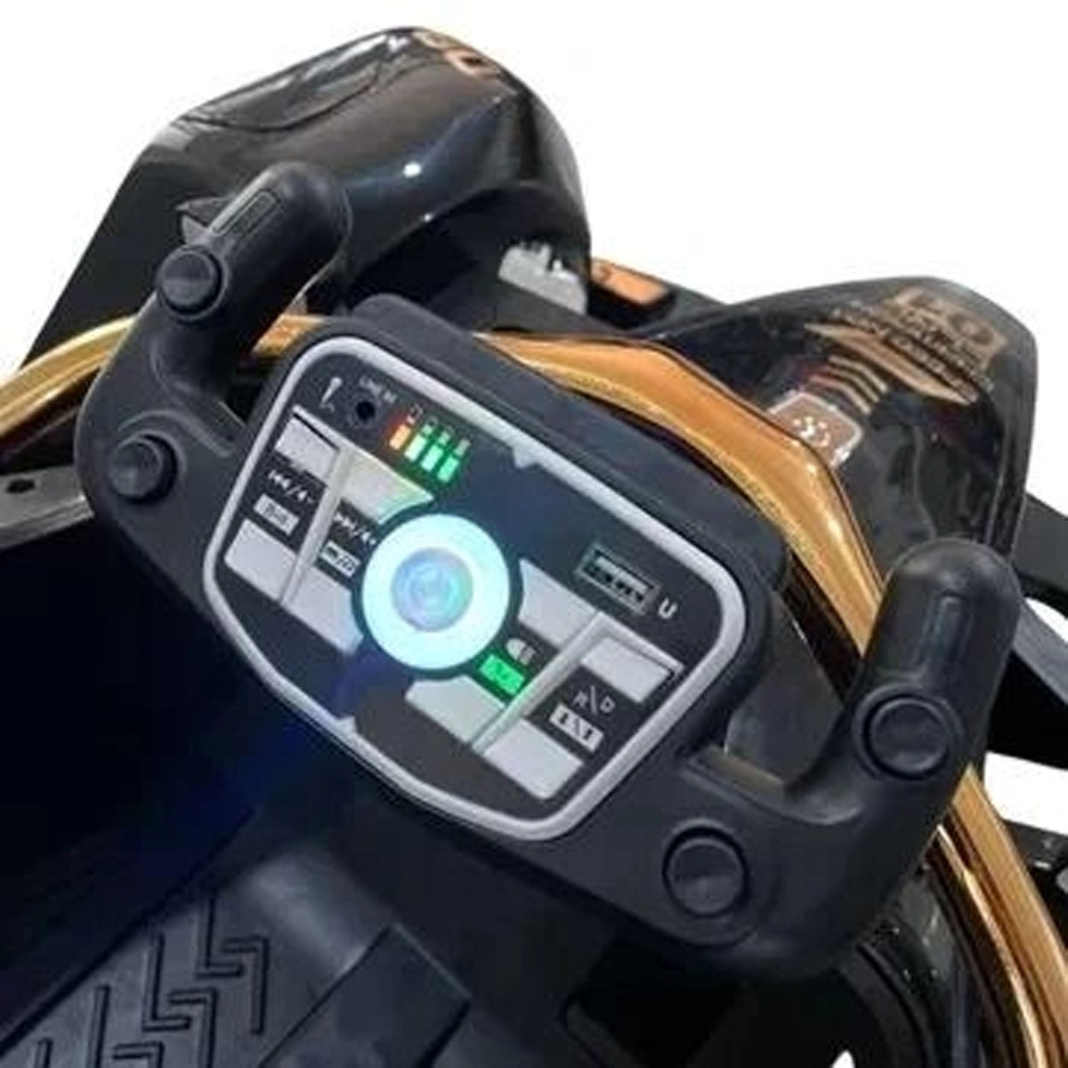 Carro Montable Electrico 12V Formula 1 Go Kart BDL-1688 Dorado