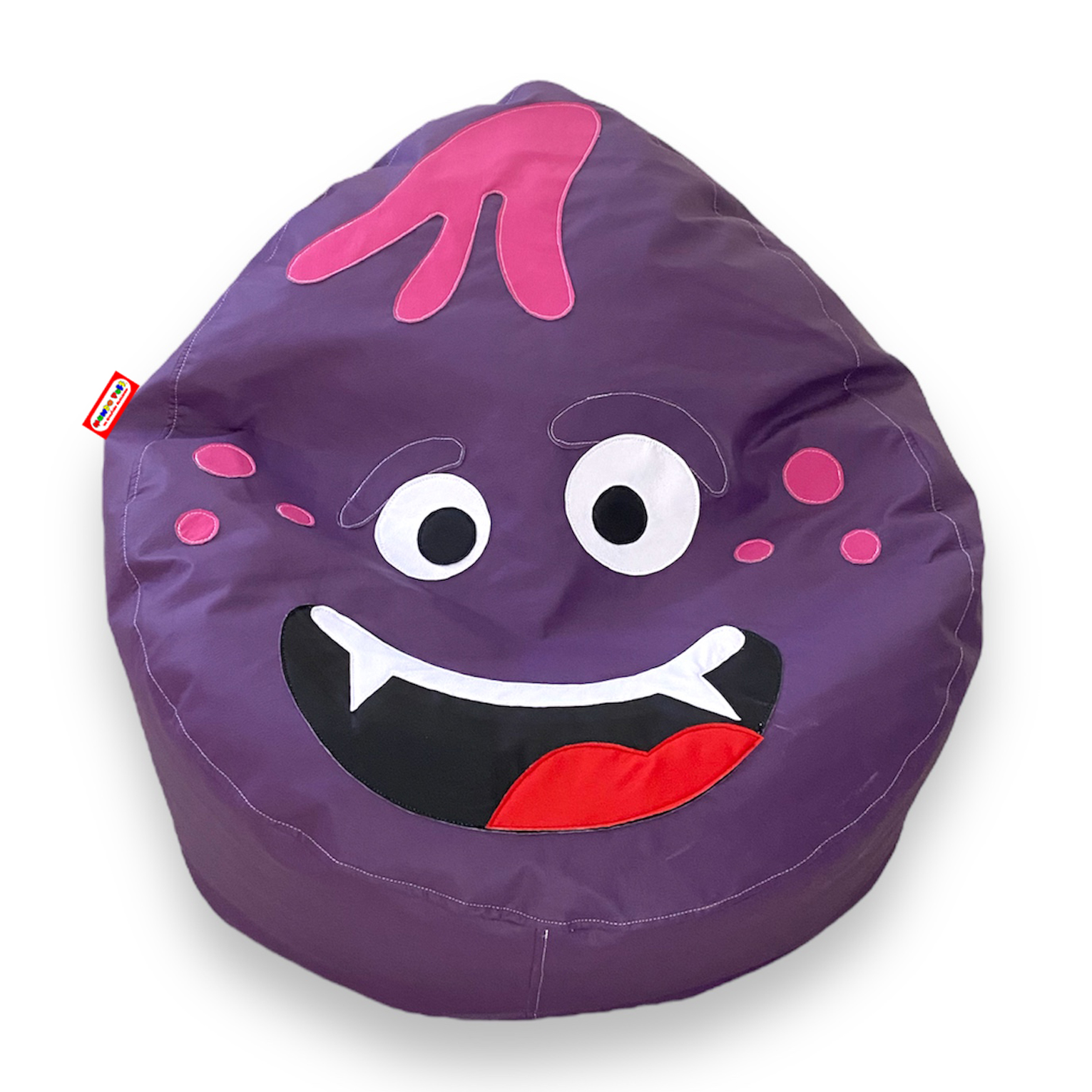 Sillón Puff Monster Purplecanine marca Mundo Puff.