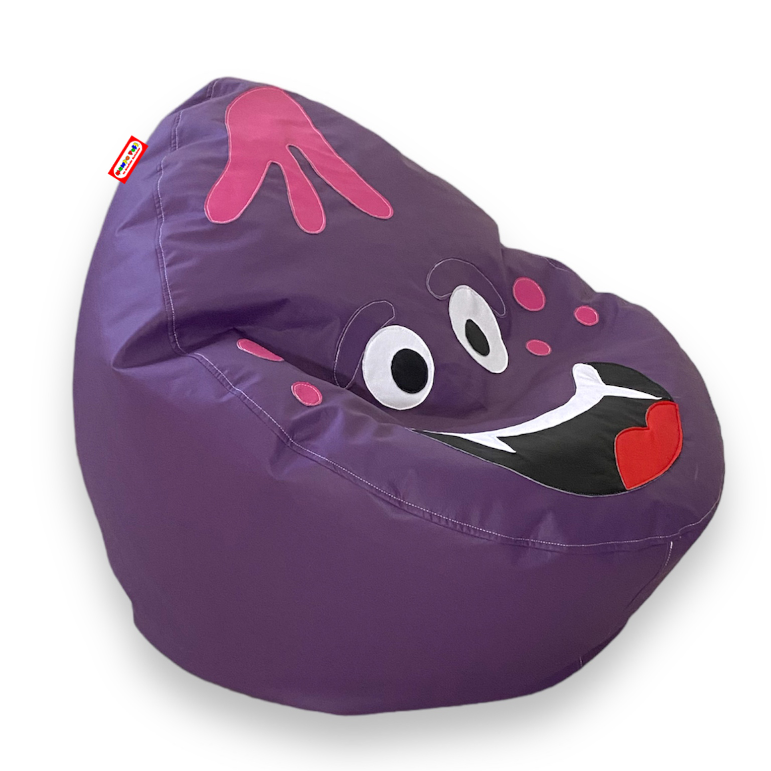Sillón Puff Monster Purplecanine marca Mundo Puff.