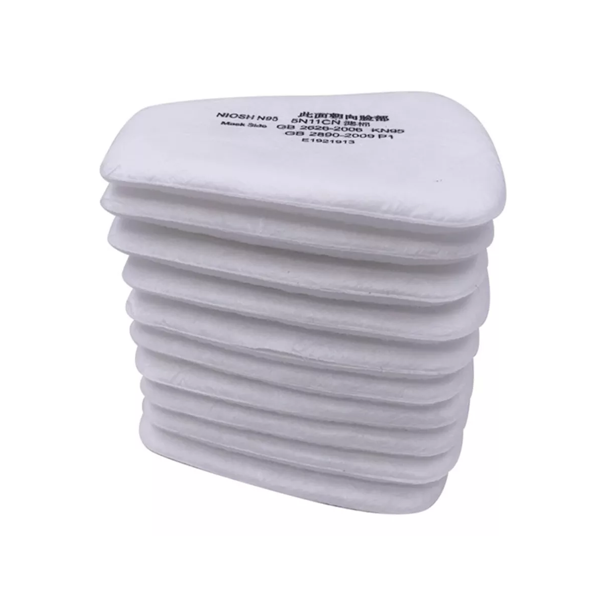 Set Prefiltro 3m N95 5n11 Filtros 6200/6800 10 Piezas