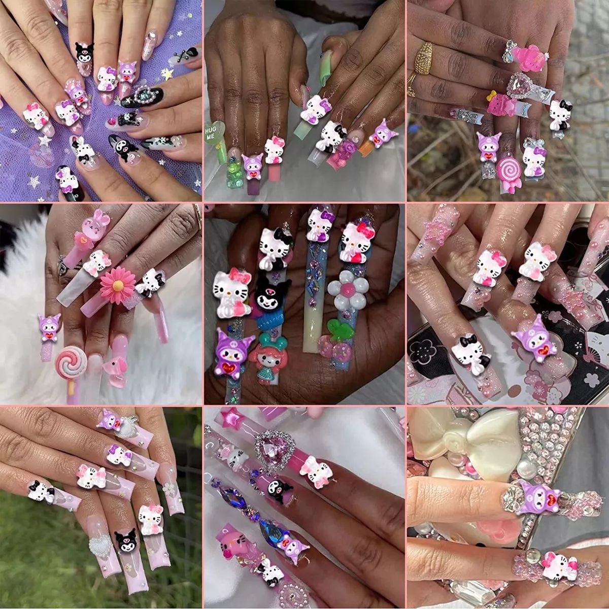 Decoracion De Uñas 3d Para Acrilicas Piedras 