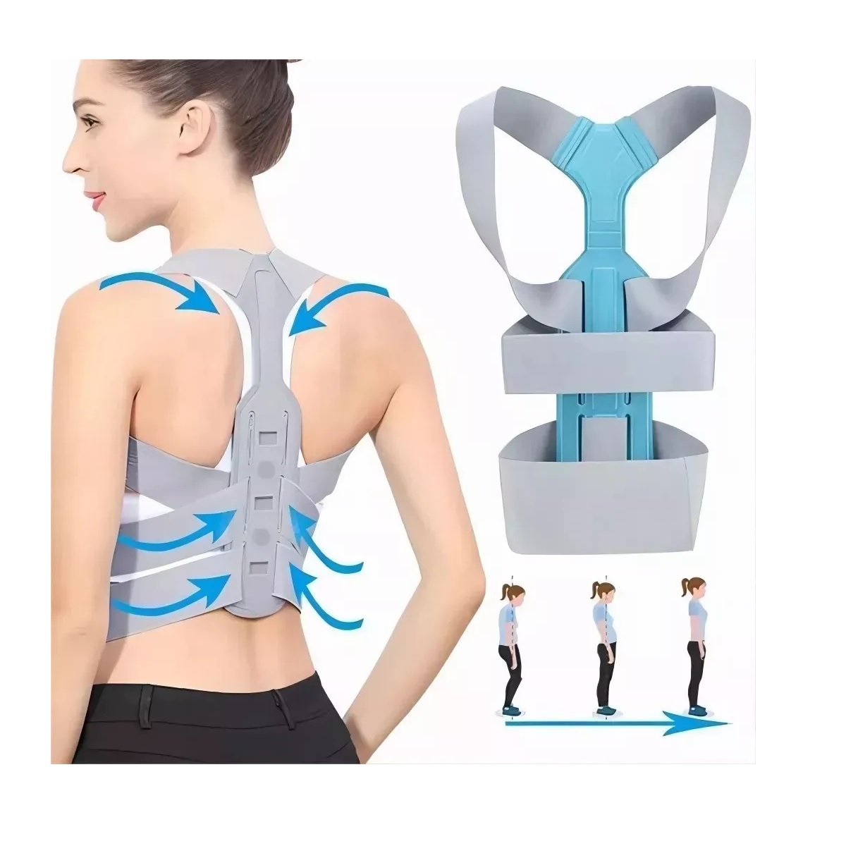 Corrector De Postura De Espalda Para Corregir La Joroba L