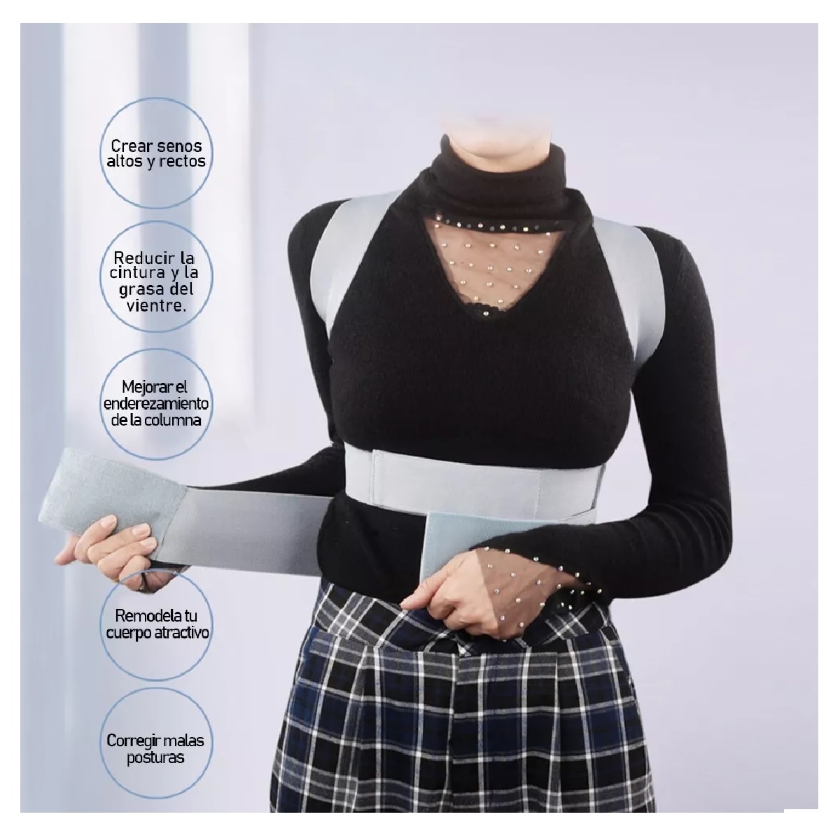 Corrector De Postura De Espalda Para Corregir La Joroba L