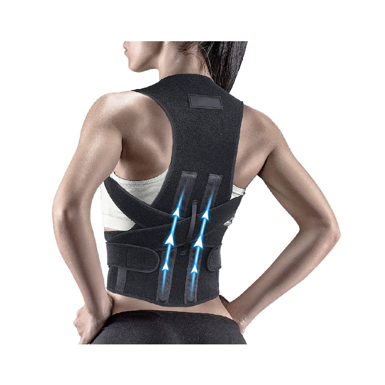 Corrector Postura Espalda Para Hombre Y Mujer Ajustable Faja M