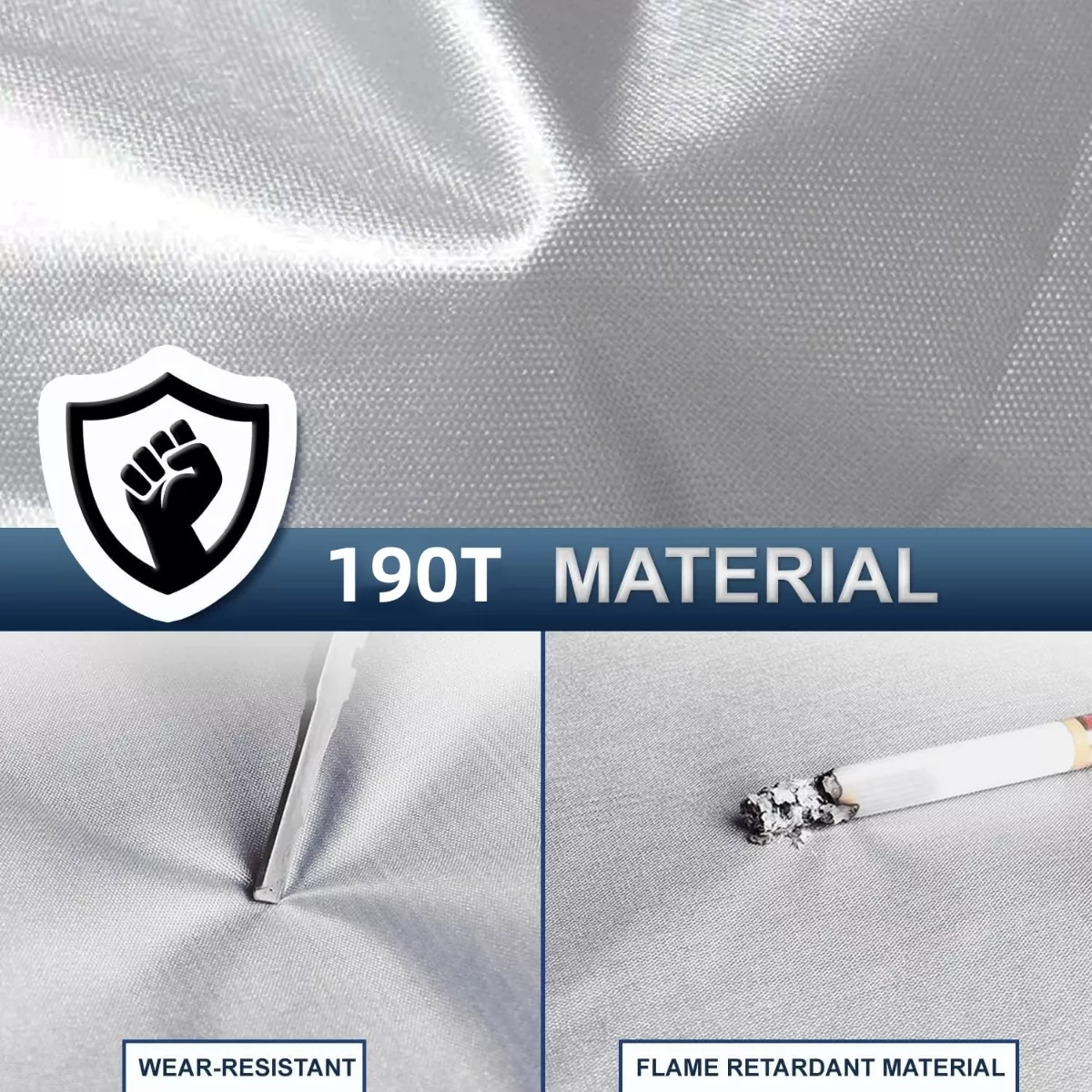 Cubierta Funda De Coche Impermeable Protector Jeep Suv 4.75m