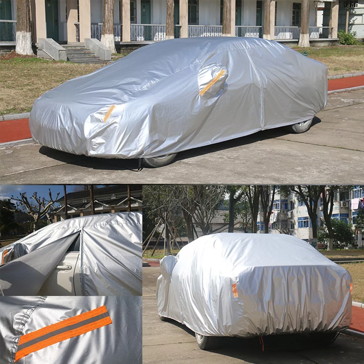 Cubierta Funda Para Auto Impermeable Accesorios Carro 4.9m