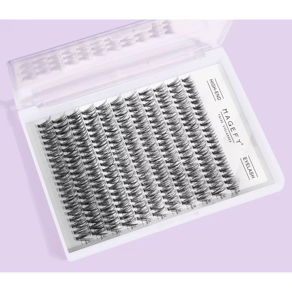 Blister Extensiones Pestañas Mink Mixto 10p 20p 30p BLANCO